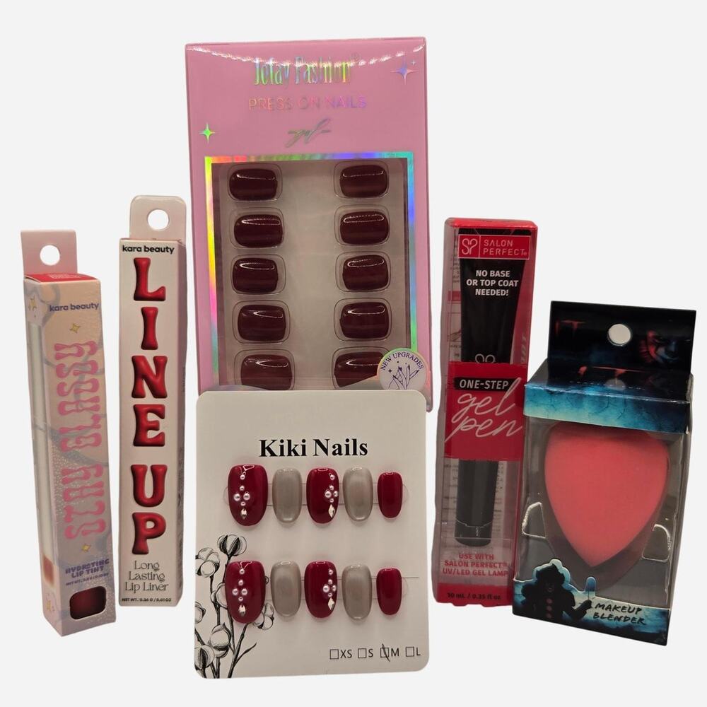 RED Beauty Bundle - Kara Beauty, Salon Perfect, Kiki's Nails